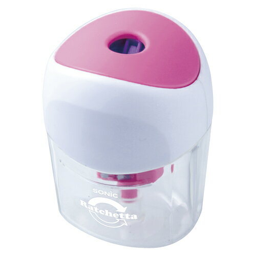 ソニック ラチェッタワン ハンディ鉛筆削り SK-8810-P