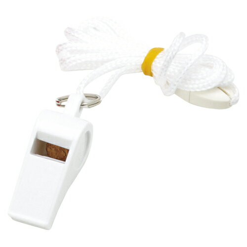 銀鳥産業 カラーホイッスル　白　YO－CWWF 041-054