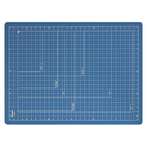 ナカバヤシ 折りたたみカッティングマットA4 CTMO-A4