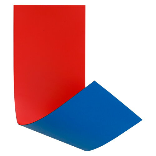 ベロス マグタッチシート両面カラーカット　赤／青 MN-3010W (RDXBL)