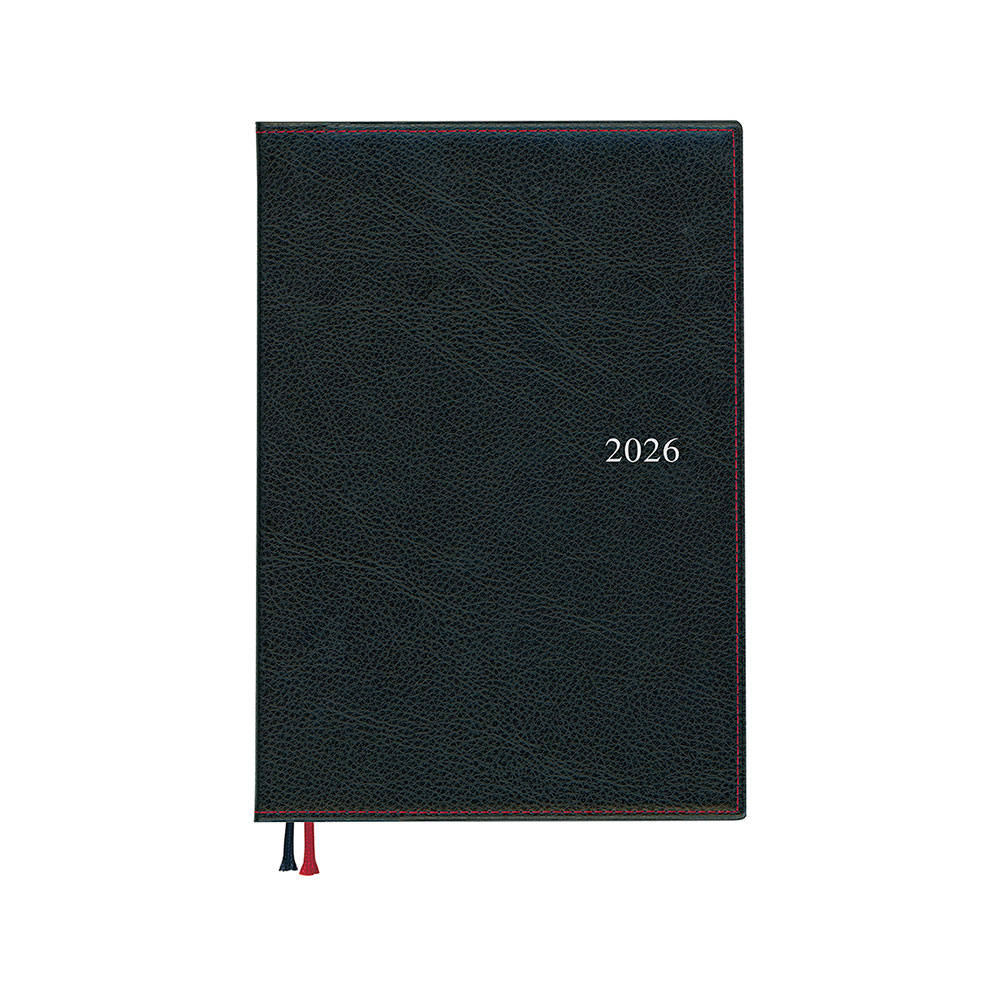 ダイゴー 手帳 2026年 スケジュール帳 アポイント ウィークリー レフト A5 ブラック E1651 2025年 12月..