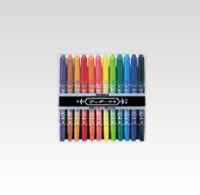 ゼブラ マッキー極細 12色セットC (Mクリアーファイル-12C)