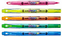三菱鉛筆 プロパスウィンドウ　単色バラ売り　PUS-102T　　蛍光ペン
