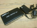 【中古】メーカー、型不明。HDMI SWITCH 4×1