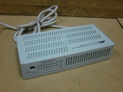 【中古】アライドテレシス CentreCom FAST ETHERNET PoE SWITCH FS708TPL-PS(※PoE給電のチェックのみとなります。その為お安くなっていおります。) 【中古】アライドテレシス CentreCom FAST ETHERNET PoE SWITCH FS708TPL-PS(※PoE給電のチェックのみとなります。その為お安くなっていおります。)
