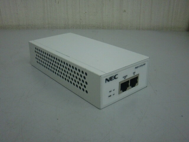 【中古】NEC PoE Injector/PoEインジェクター PK-WL025
