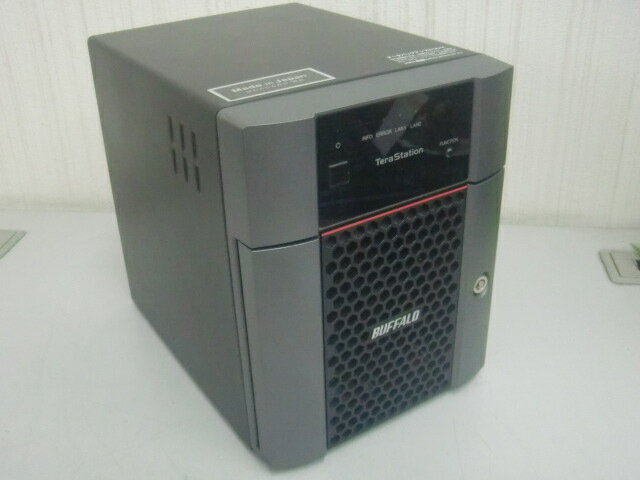 【中古】BUFFALO TeraStation TS3410DN1604（通電確認のみ・HDD無）※保証対象外