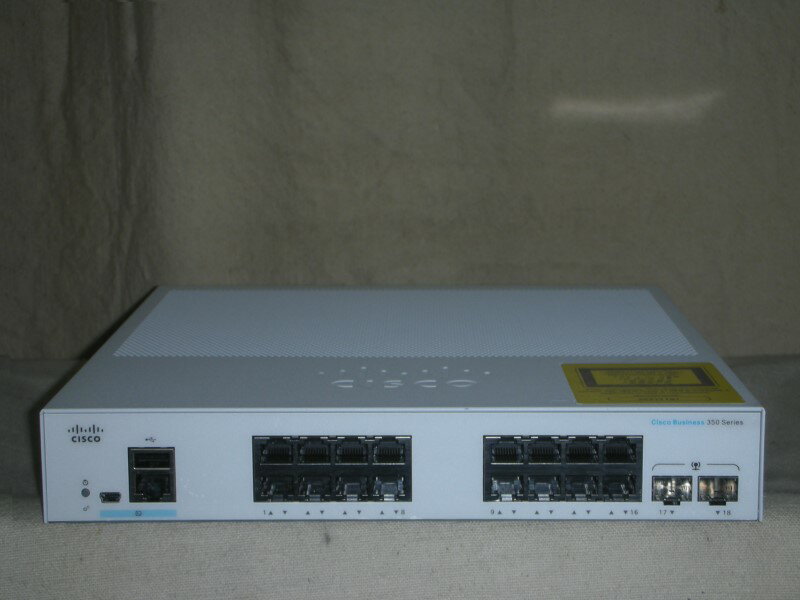 【中古】Cisco Business 350 [CBS350-16T-2G V03]
