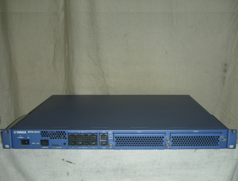 【中古】GbE アクセスVPNルータ/YAMAHA RTX3500