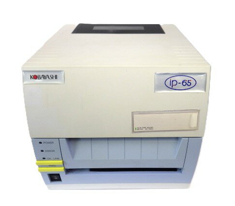 【中古】KOBAYASHI iP-65 (USB+LAN)カッター内蔵！印字良好！取扱説明書付！(技術的なご指導はできません。設定方法などはメーカーへお問い合わせください）
