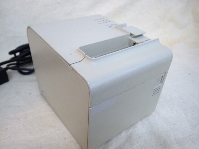 【中古】レシートプリンタ／EPSON TM-L90, 211 Model: M165Bロール紙スペーサー付き !