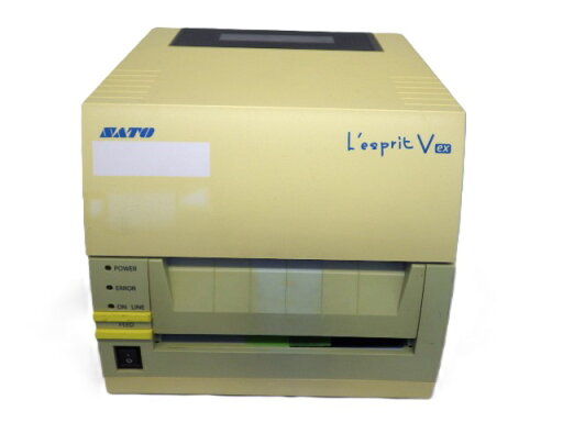 【中古】SATO BARCODE PRINTER L'esprit レスプリ R412v-exSTDUSB+LAN+RS-232C色焼けがあるためお安くなっております※カッターは付属しません。 【中古】SATO BARCODE PRINTER L'esprit レスプリ R412v-exSTDUSB+LAN+RS-232C色焼けがあるためお安くなっております※カッターは付属しません。