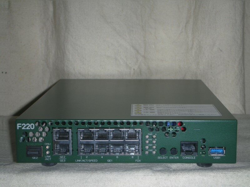 【中古】 GbEアクセスVPNルーター/FURUKAWA・古河電工 FITELnet F220