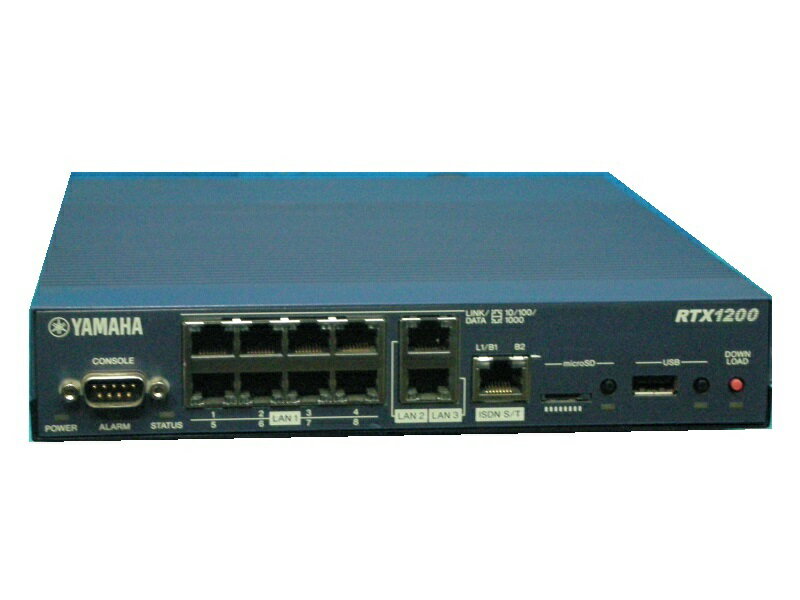 【中古】ギガアクセスVPNルータ/YAMAHA RTX1200 (2016)初期化済み
