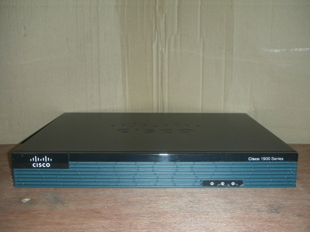 ◆商品情報◆ 商品名/型番 Cisco 1921 V05 [2GE/1*4ESG]&nbsp; スペック ・工場出荷時設定 ・機器情報は次の通り Router&gt;enRouter#sh verCisco IOS Software, C1900 Software (C1900-UNIVERSALK9-M), Version 15.4(3)M5, RELEASE SOFTWARE (fc1)Technical Support: h_t_t_p://www.cisco.com/techsupportCopyright (c) 1986-2016 by Cisco Systems, Inc.Compiled Tue 09-Feb-16 02:36 by prod_rel_teamROM: System Bootstrap, Version 15.0(1r)M16, RELEASE SOFTWARE (fc1)Router uptime is 1 minuteSystem returned to ROM by reload at 11:30:54 UTC Mon Apr 8 2024System image file is "usbflash0:c1900-universalk9-mz.SPA.154-3.M5.bin"Last reload type: Normal ReloadLast reload reason: Reload CommandThis product contains cryptographic features and is subject to UnitedStates and local country laws governing import, export, transfer anduse. Delivery of Cisco cryptographic products does not implythird-party authority to import, export, distribute or use encryption.Importers, exporters, distributors and users are responsible forcompliance with U.S. and local country laws. By using this product youagree to comply with applicable laws and regulations. If you are unableto comply with U.S. and local laws, return this product immediately.A summary of U.S. laws governing Cisco cryptographic products may be found at:h_t_t_p://www.cisco.com/wwl/export/crypto/tool/stqrg.htmlIf you require further assistance please contact us by sending email toexport@cisco.com.Cisco CISCO1921/K9 (revision 1.0) with 487424K/36864K bytes of memory.Processor board ID FGL2006****6 Gigabit Ethernet interfaces1 terminal lineDRAM configuration is 64 bits wide with parity disabled.255K bytes of non-volatile configuration memory.250864K bytes of USB Flash usbflash0 (Read/Write)License Info:License UDI:-------------------------------------------------Device# PID SN-------------------------------------------------*1 CISCO1921/K9 FGL2006****Technology Package License Information for Module:'c1900'------------------------------------------------------------------------Technology Technology-package Technology-package Current Type Next reboot------------------------------------------------------------------------ipbase ipbasek9 Permanent ipbasek9security None None Nonedata None None NoneNtwkEss None None NoneConfiguration register is 0x2102Router#show license featureFeature name Enforcement Evaluation Subscription Enabled RightToUseipbasek9 no no no yes no securityk9 yes yes no no yes datak9 yes yes no no yes NtwkEssSuitek9 yes yes no no yes ios-ips-update yes yes yes no yes hseck9 yes no no no no mgmt-plug-and-play yes no no no no mgmt-lifecycle yes no no no no mgmt-assurance yes no no no no mgmt-onplus yes no no no no mgmt-compliance yes no no no no Feature name Enforcement Evaluation Subscription Enabled RightToUseRouter#sh invNAME: "CISCO1921/K9", DESCR: "CISCO1921/K9 chassis, Hw Serial#: FGL2006****, Hw Revision: 1.0"PID: CISCO1921/K9 , VID: V05 , SN: FGL2006****NAME: "4 Port GE Non-POE EHWIC Switch on Slot 0 SubSlot 0", DESCR: "4 Port GE Non-POE EHWIC Switch"PID: EHWIC-4ESG , VID: V01 , SN: FOC2050****Router# 付属品 電源ケーブル 備考 筐体は擦り傷あり。 取扱説明書や接続コンソールケーブル 等の付属は一切ありません。 機器詳細設定等の技術面のお問い合わせには対応できません。 保障期間 商品到着後一週間 発送サイズ 80サイズ