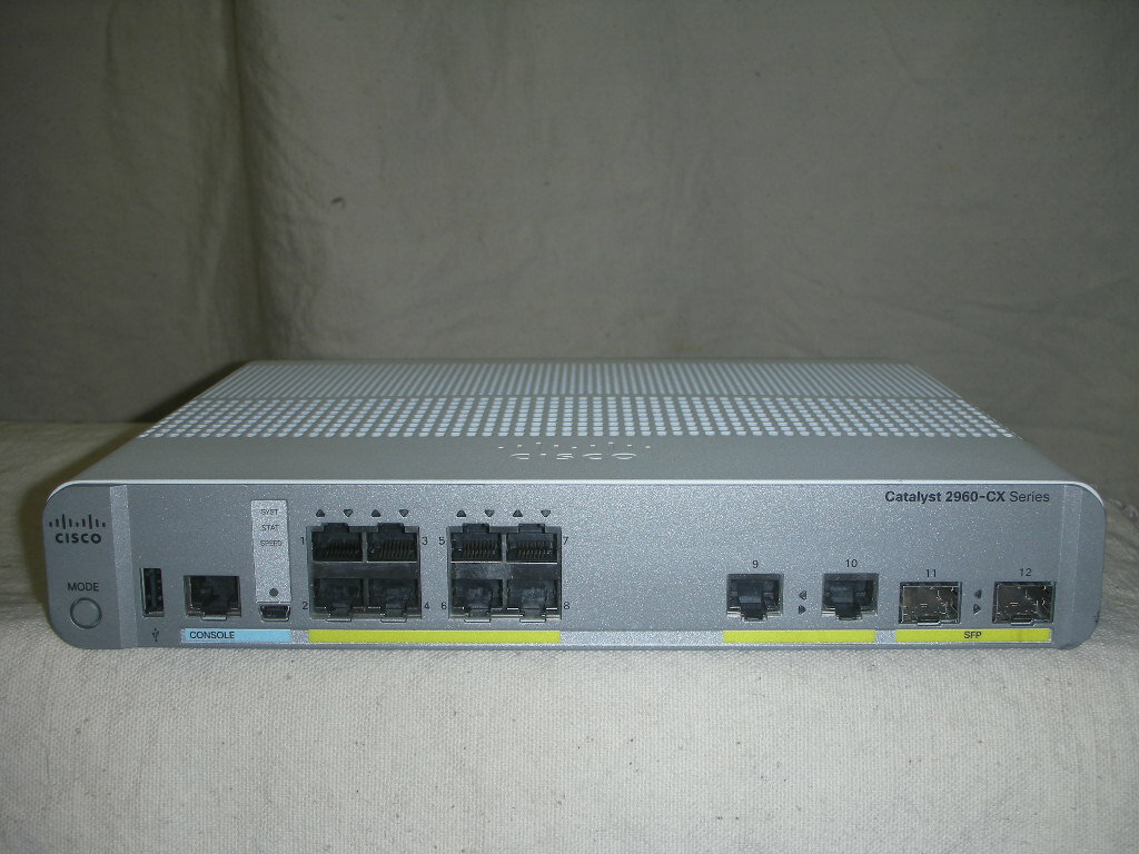 Rakuten - 【中古】Cisco Catalyst 2960-CX [WS-C2960CX-8TC-L V04]