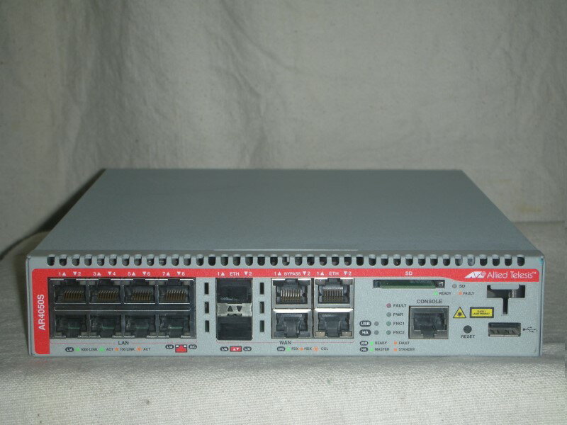 【中古】VPNアクセスルータ/アライドテレシス・Allied Telesis AT-AR4050S