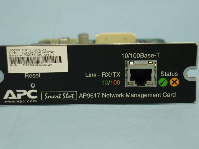 ����š�APC�� Network Management Card EX (AP9617�ˡ�����å�̵�������ע�60�����������������Ӥ�����ޤ���