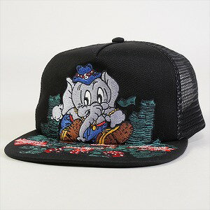 SUPREME シュプリーム 22AW Elephant Mesh Back 5-Panel キャップ 黒 Size 【フリー】 【新古品・未使用品】 20752572