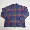 SUPREME Vv[ 21AW Plaid Flannel Shirt Vc }` Size yLz yVÕiEgpiz 20760035