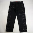 SUPREME シュプリーム 23SS Shibori Loose Fit Jean デニムパンツ 黒 Size 【W36】 【新古品・未使用品】 20759659