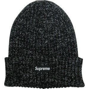 SUPREME シュプリーム 25SS Overdyed Beanie Metallic Black ビーニー 黒 Size 【フリー】 【新古品・未使用品】 20816434