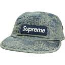 SUPREME シュプリーム 25SS Bandana Jacquard Denim Camp Cap Blue キャンプキャップ 青 Size 【フリー】 【新古品・未使用品】 20817879(4)