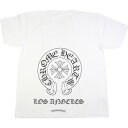 CHROME HEARTS NEn[c Los Angeles Horseshoe S/S Tee WHITE TVc  Size yMz yVÕiEgpiz 20782551