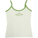 CHROME HEARTS クロム・ハーツ ROLLER SKATES TANK HORSESHOE CEMENT/GREEN キャミソール ナチュラル Siz...