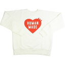 HUMAN MADE ヒューマンメイド 23AW SWEATSHIRT White HM26CS041 クルーネックスウェット 白 Size 【XL】 【新古品・未使用品】 20784362