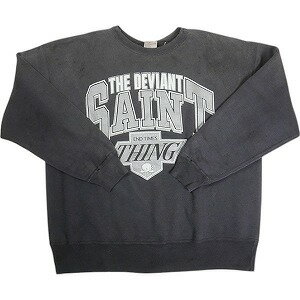 SAINT MICHAEL セント マイケル 25SS CRW-N SWT/THE DEVIANT / BLACK クルーネックスウェット 黒 Size 【XL】 【新古品・未使用品】 20815074 SAINT MICHAEL セント マイケル 25SS CRW-N SWT/THE DEVIANT / BLACK クルーネックスウェット 黒 Size 【XL】 【新古品・未使用品】 20815074