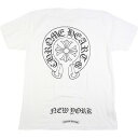 CHROME HEARTS クロム・ハーツ NEW YORK HORSESHOE S/S TEE WHITE ニューヨーク限定 Tシャツ 白 Size 【L】 【新古品・未使用品】 20823790