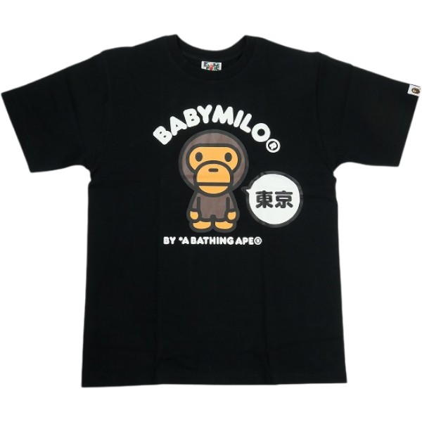 Rakuten - A BATHING APE ア ベイシング エイプ 26SS BABY MILO TOKYO TEE BLACK 東京限定Tシャツ 黒 Size 【L】 【新古品・未使用品】 30009209