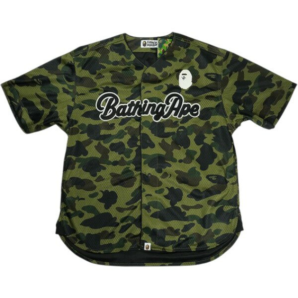 A Bathing Ape メッシュベースボールシャツ XL 楽天市場】アベイシングエイプ ベースボールシャツの通販