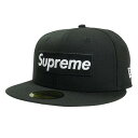 SUPREME シュプリーム 25SS Championship Box Logo New Era Black キャップ 黒 Size 【7 1/4(S)】 【新古品・未使用品】 20816478(4)
