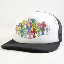 CHROME HEARTS クロム・ハーツ MLTCOL CEM CRS Tracker Cap メッシュキャップ 黒白 Size 【フリー】 【新古品・未使用品】 20769231