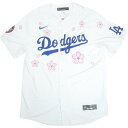 村上隆 ムラカミタカシ ×MLB World Tour Tokyo Series 2025 Dodgers Tokyo Home Jersey ユニフォーム 白...