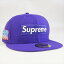 SUPREME シュプリーム 20AW World Famous Box Logo New Era ニューエラキャップ 紫 Size 【7　3/8(M)】 【新古品・未使用品】 20770521