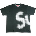 SUPREME Vv[ 24SS Halftone S/S Top Black TVc  Size yLz yVÕiEgpiz 20790915