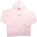 シュプリーム SUPREME シュプリーム ×Burberry 22SS Box Logo Hooded Sweatshirt Light Pink BOXロゴパーカー ピンク Size 【M】 【新古品・未使用品】 20777604