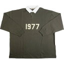 Fear of God フィアーオブゴッド Essentials 1977 LS Polo OFF BLACK 長袖ポロシャツ 黒 Size 【S】 【新古品・未使用品】 20780110