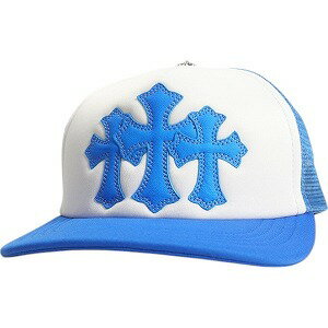 CHROME HEARTS クロム・ハーツ TRUCKER CAP NEW 3 CEM CRS BLUE キャップ 青 Size 【フリー】 【新古品・未使用品...