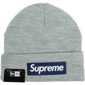 樂天商城 - SUPREME シュプリーム ×New Era 25FW Box Logo Beanie Heather Grey ボックスロゴビーニー 灰 Size 【フリー】 【新古品・未使用品】 20832235