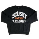 STUSSY Xe[V[ ~OUR LEGACY WORK SHOP 24SS COLLEGIATE CREW PIGMENT DYED BLACKN[lbNXEFbg  Size ySz yVÕiEgpiz 20786228