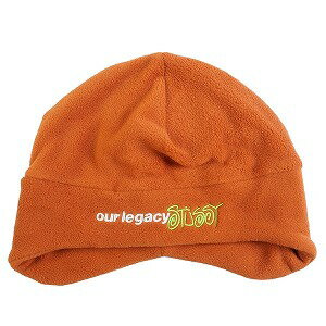 STUSSY ステューシー ×OUR LEGACY WORK SHOP 24SS POLAR FLEECE BEANIE RUST ビーニー 茶 Size 【フリー】 【新古品・未使用品】 20786237 1