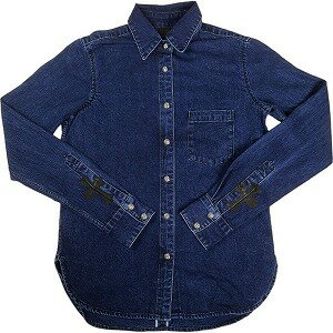 CHROME HEARTS クロム・ハーツ CH PLUS LOOSE ENDS SHIRT DK BLUE 長袖シャツ インディゴ Size 【レディースXS...