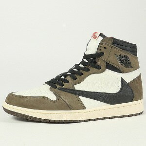 NIKE ナイキ ×TRAVIS SCOTT トラヴィス スコット AIR JORDAN エアジョーダン 1 HIGH OG TS SP CD4487-100 ...