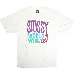 STUSSY ステューシー WORLD WIDE TEE WHITE Tシャツ 白 Size 【M】 【新古品・未使用品】 20812667