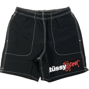 STUSSY ステューシー 24SS WATER SHORT SPORT Black ショーツ 黒 Size 【L】 【新古品・未使用品】 20796086