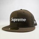 SUPREME Vv[ 23SS Box Logo Mesh Back New Era Brown j[GLbv  Size y7@1/2(L)z yÕi-قڐViz 20773139